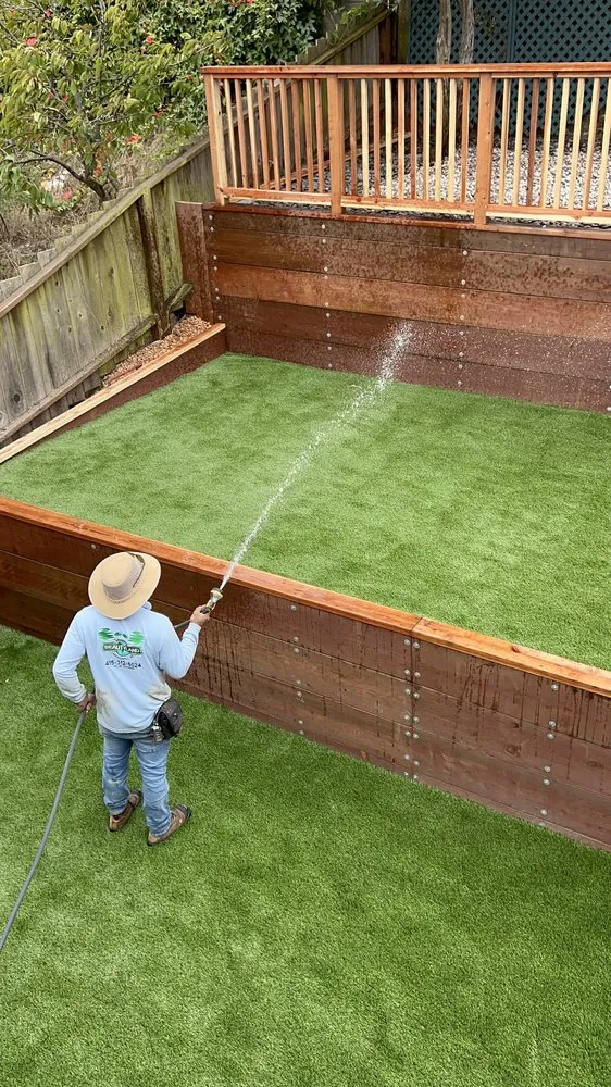 Expert outdoor landscaping with custom design in Kentfield, CA by Beautyland Landscaping Pro