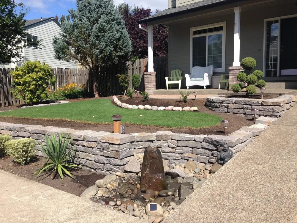 Expert landscape installation in Hillsboro, OR by Beaver Landscape