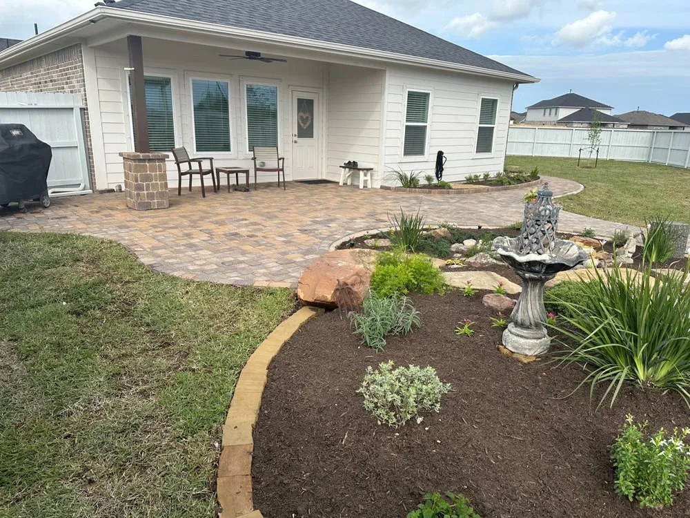 Local outdoor landscaping for outdoor upgrades across Dickinson, TX - Beck Landscaping
