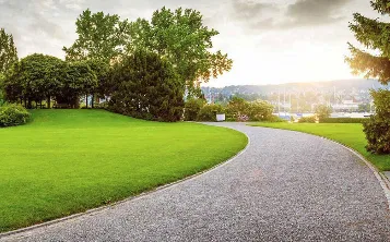 Professional outdoor landscaping for homes in Bloomington, IL by Becker Tree Service