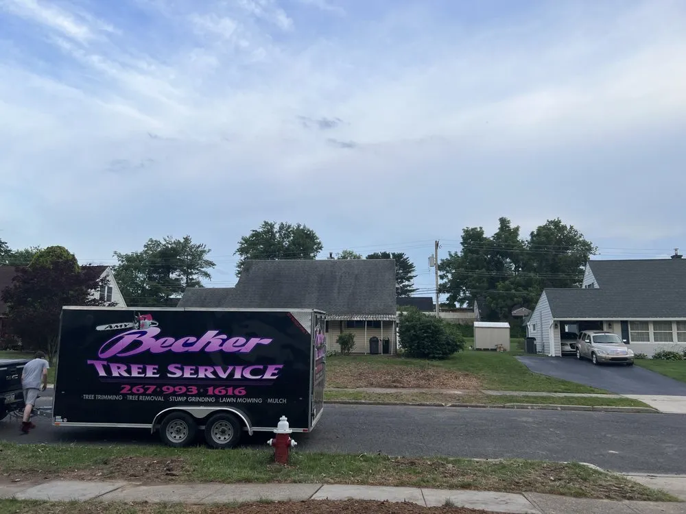 Local residential landscaping in Levittown, PA by Becker Tree Service