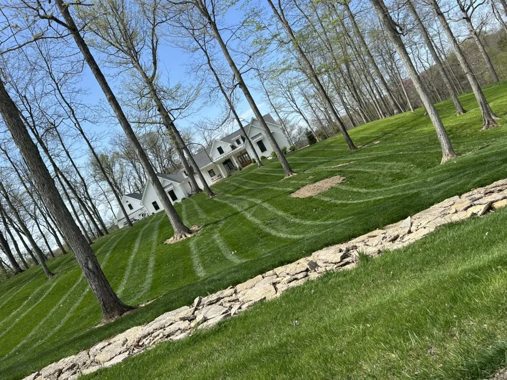 Expert lawn mowing service in Lawrenceburg, IN by Becknell Premium Services