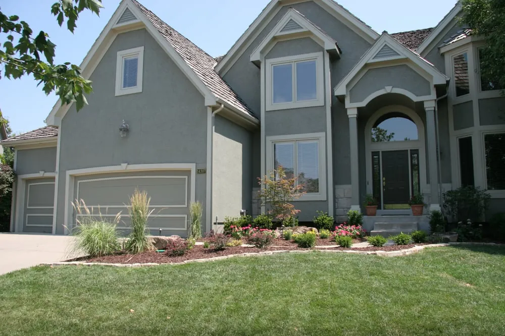 Custom yard maintenance for residential properties in Shawnee, KS by Becks Lawn & Landscape