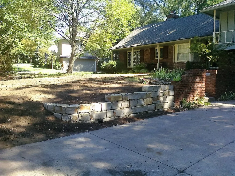 Professional residential landscaping with custom design across Shawnee, KS - Becks Lawn & Landscape