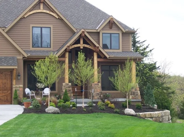 Trusted outdoor landscaping for residential properties in Shawnee, KS by Becks Lawn & Landscape