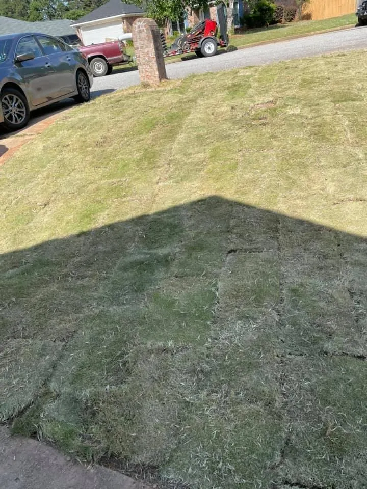 Custom outdoor landscaping in Columbus, GA by Becks Lawn Care and More