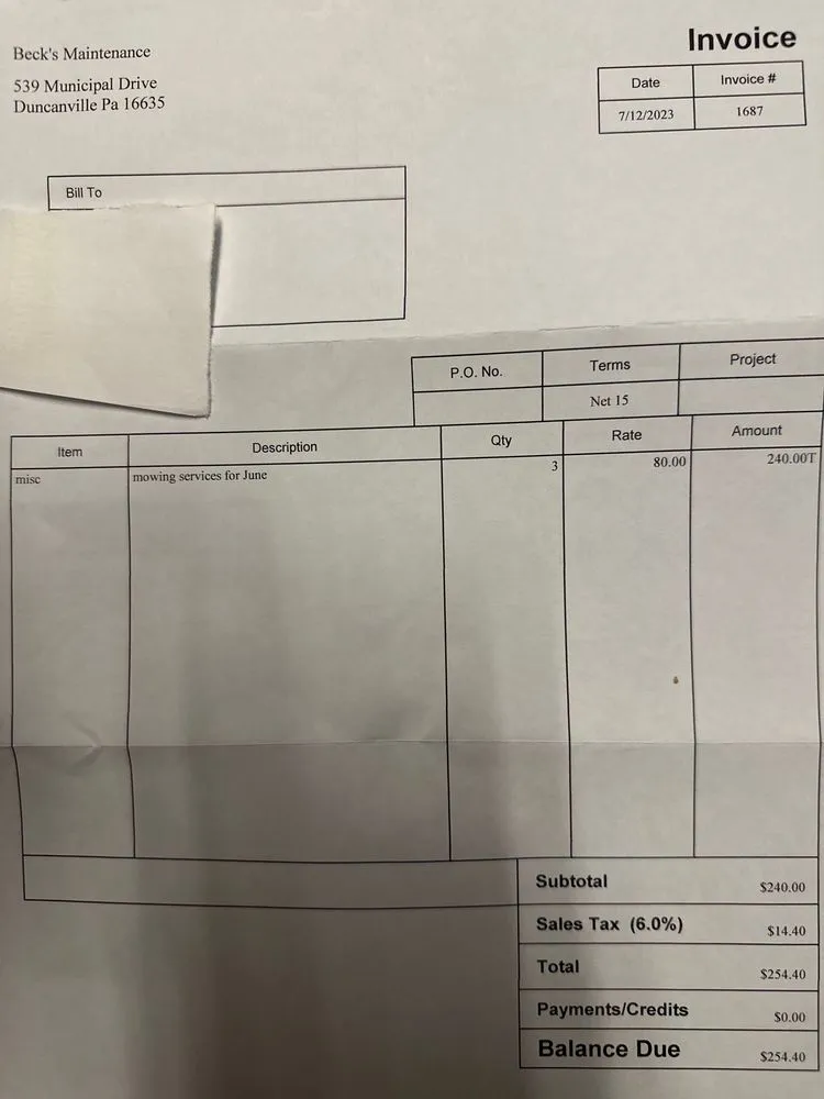 Trusted yard maintenance in Duncansville, PA by Beck's Maintenance