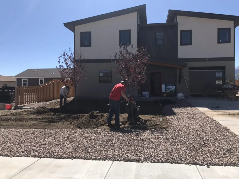 Professional outdoor landscaping in Silverthorne, CO by Becky's Clean and Green