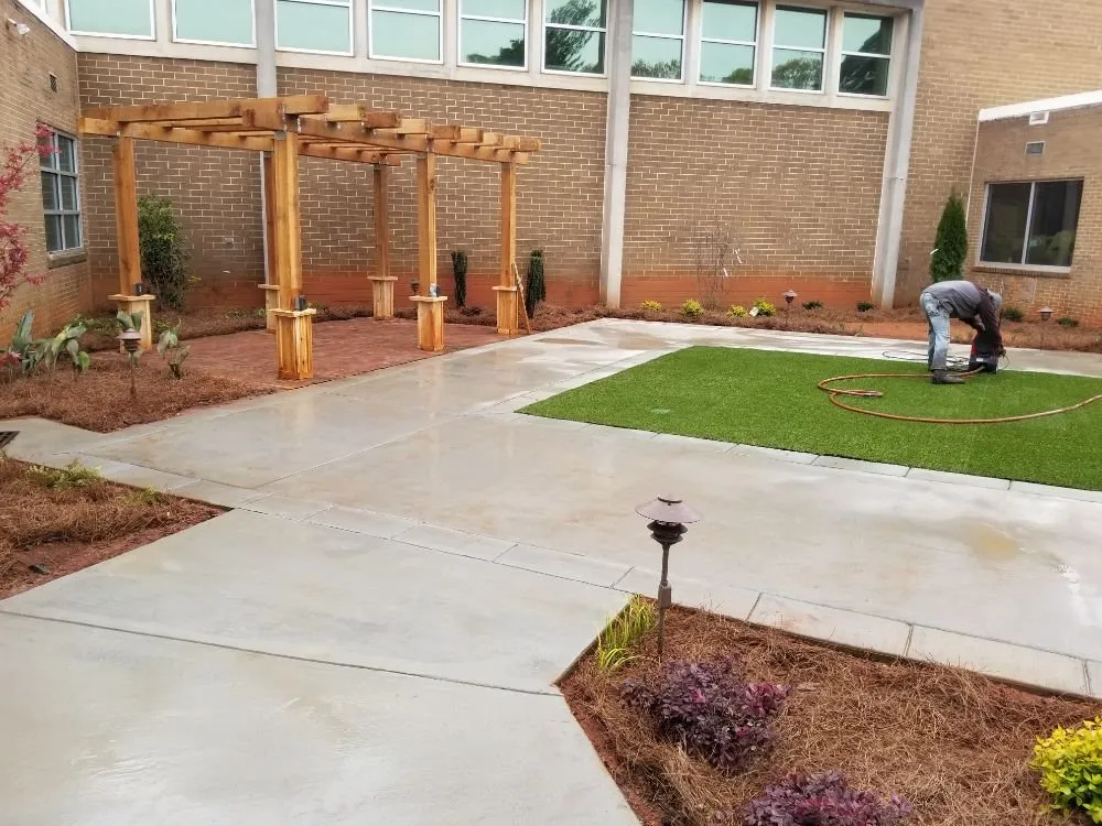 Affordable lawn care service in Gainesville, GA by Becoats & Sons Lawn Care