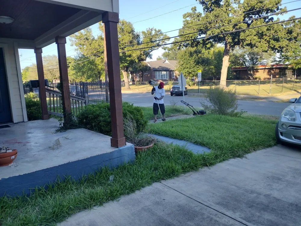 Top-rated lawn care service for residential properties in Houston, TX by Becuzz we care