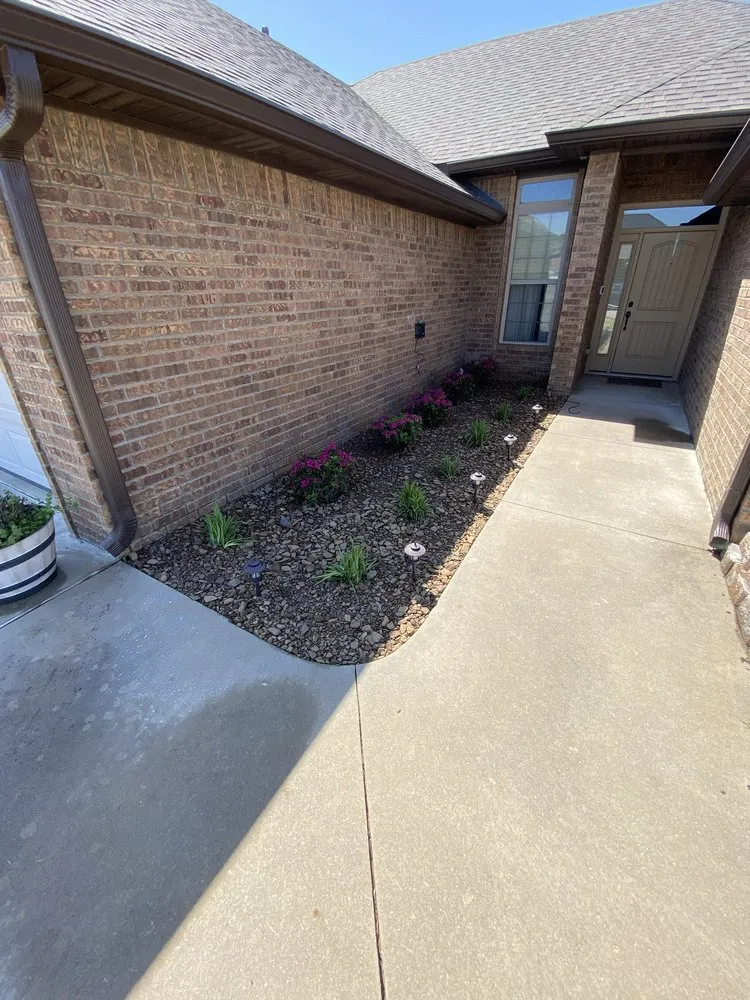 Professional garden landscaping for residential properties across Bentonville, AR - Bed Revival Landscaping