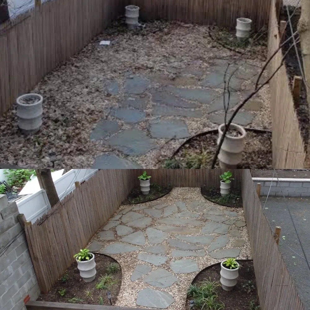 Trusted outdoor landscaping in Brooklyn, NY by Bed-Stuy Garden Guy