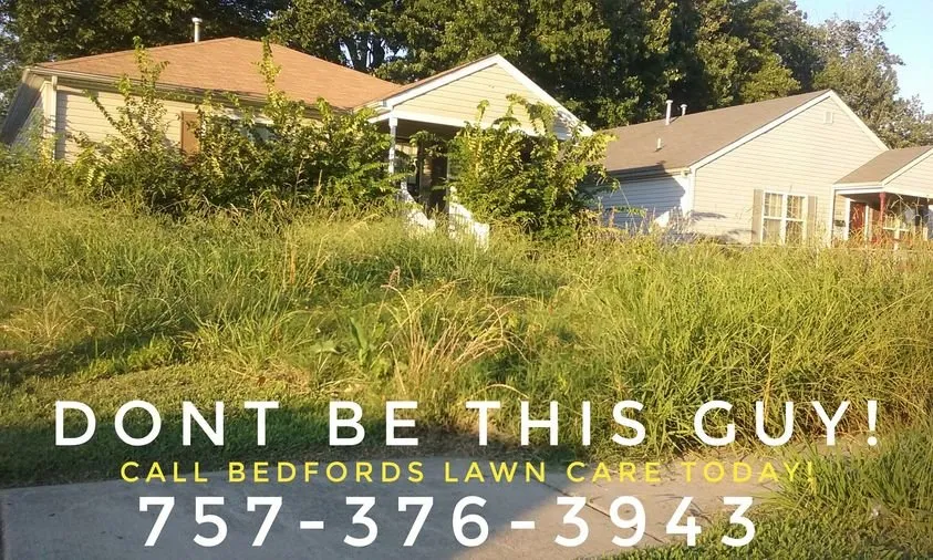 Local residential landscaping in Hampton, VA by Bedfords Lawn Care