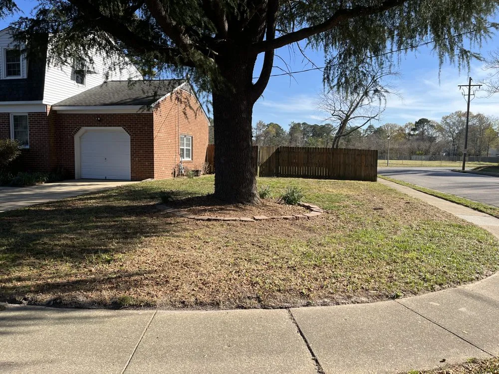 Professional outdoor landscaping in Hampton, VA by Bedfords Lawn Care