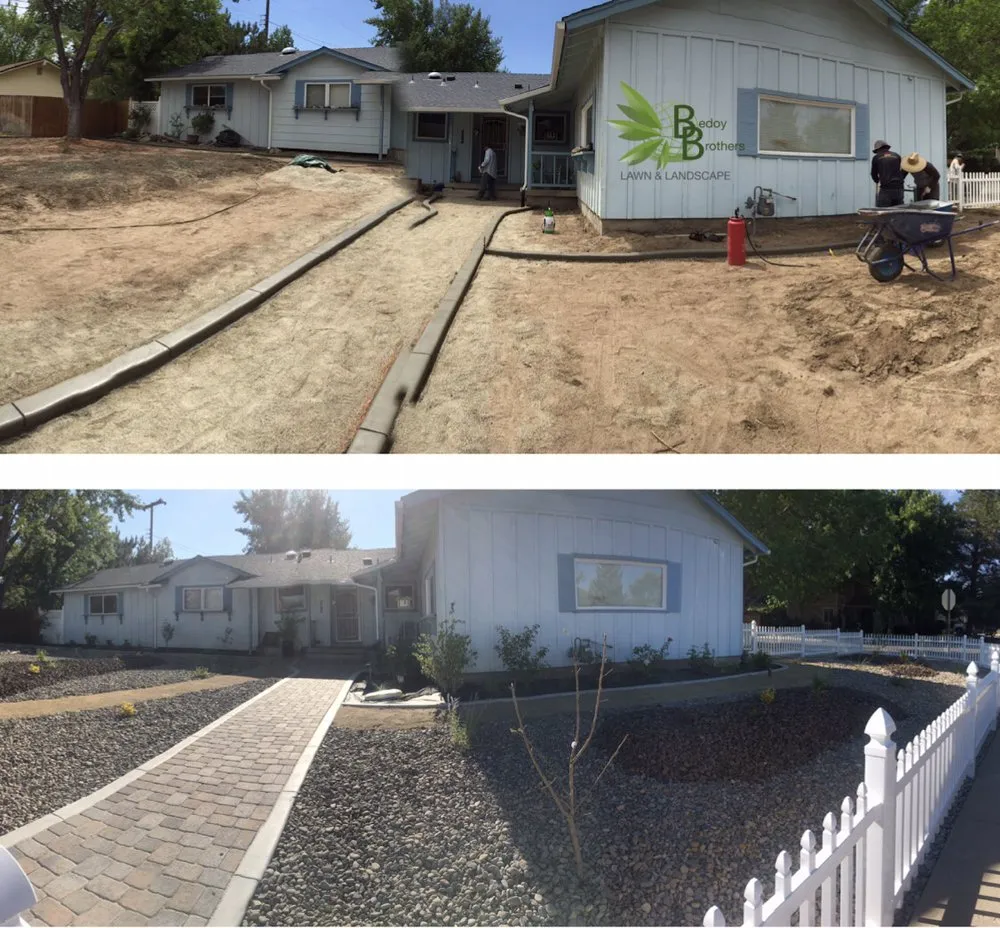 Local landscape installation in Carson City, NV - Bedoy Brothers Lawn & Landscape