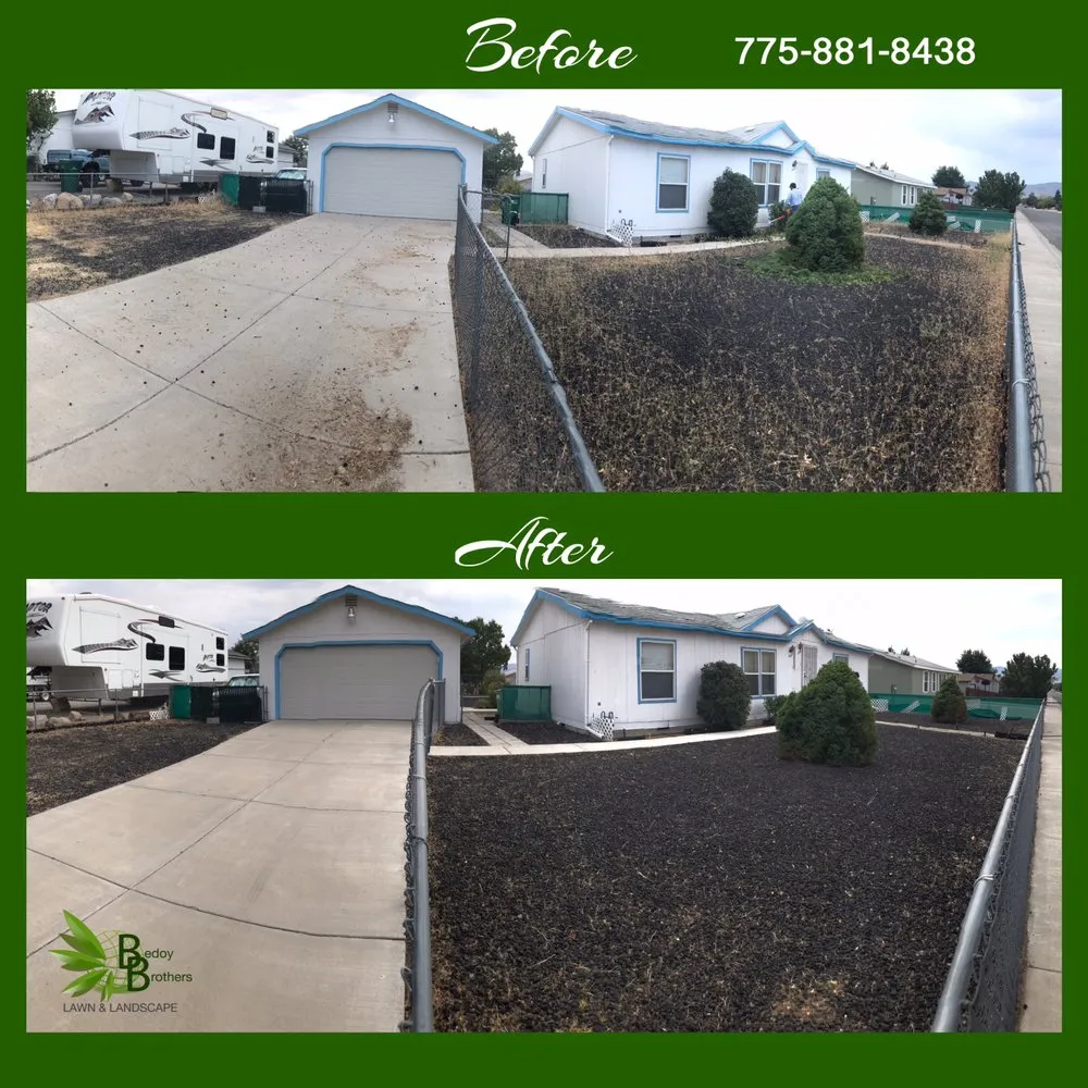 Affordable yard maintenance in Carson City, NV by Bedoy Brothers Lawn & Landscape