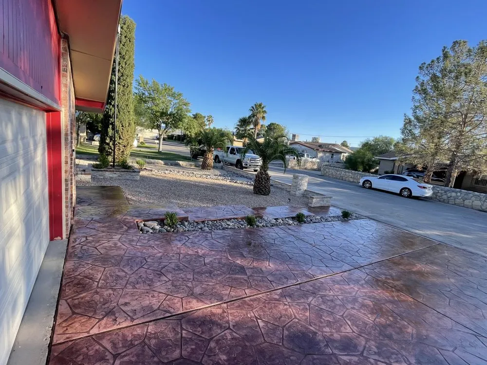 Trusted garden landscaping in El Paso, TX by Bedrock Landscaping & Concrete