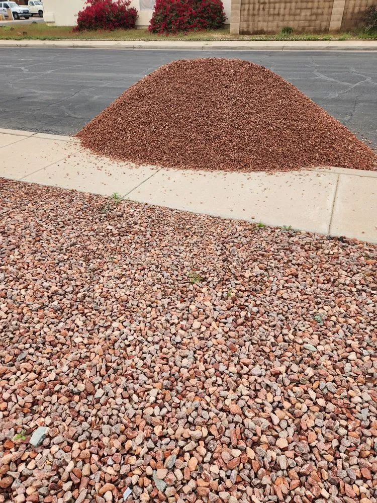 Custom lawn care service in Glendale, AZ by Bedrock Sand and Gravel