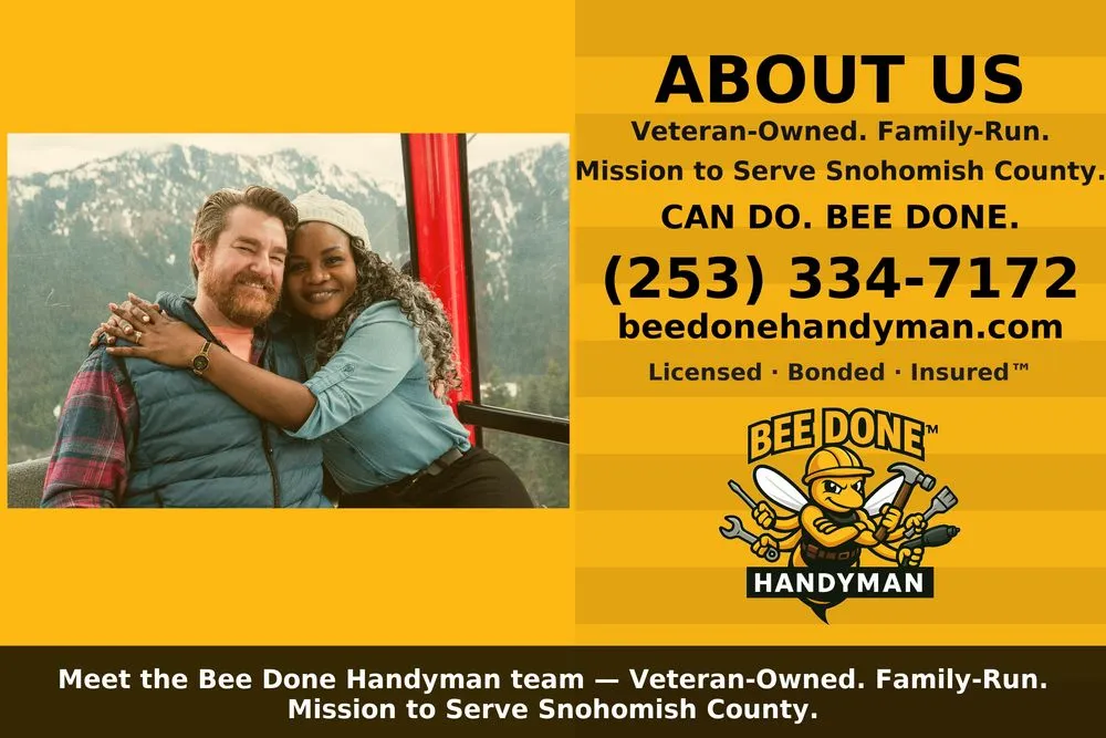Top-rated landscape design in Lynnwood, WA by Bee Done Handyman