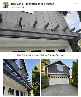 Bee Done Handyman Logo