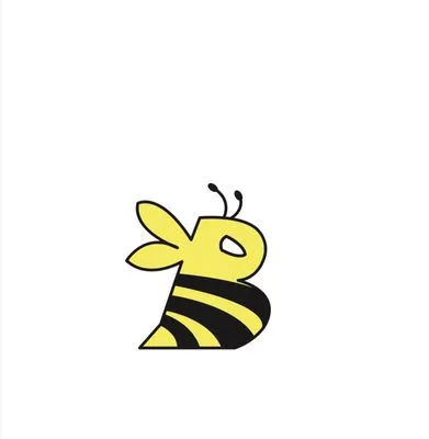 Bee There Lawn care Logo