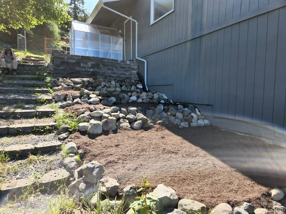 Local landscape installation in Coupeville, WA - Beech Landscape Services