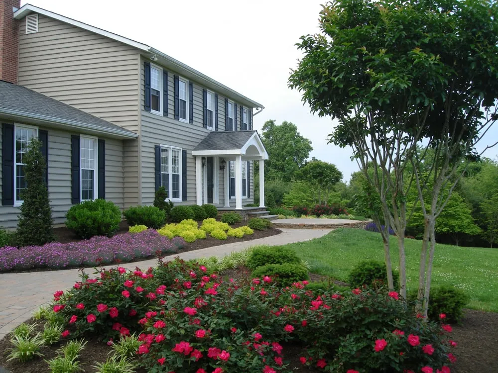 Professional lawn mowing service for year-round maintenance in White Marsh, MD by Beechtree Landscape & Design