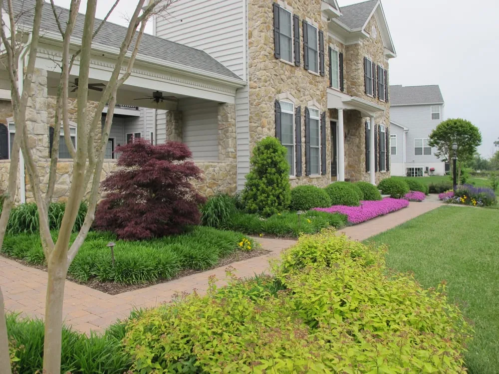 Expert lawn mowing service in White Marsh, MD by Beechtree Landscape & Design
