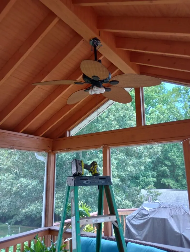 Custom residential landscaping in Sophia, NC by Beez Landscaping and Handyman Service