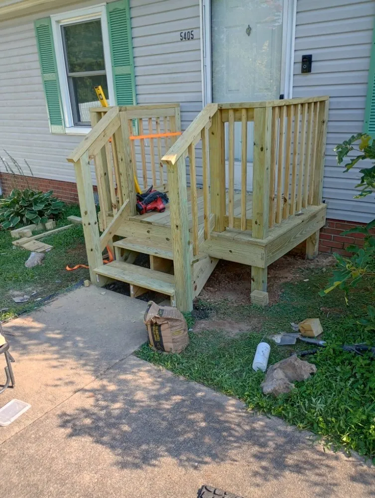 Trusted landscape installation in Sophia, NC by Beez Landscaping and Handyman Service