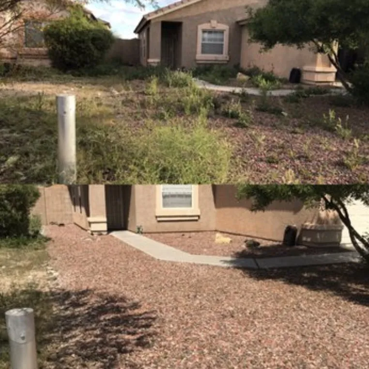 Custom lawn care service in Huachuca City, AZ - Before & After Garden Care