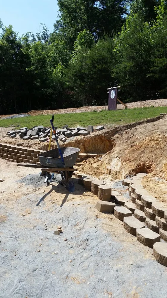 Custom landscape design in Spotsylvania, VA - Before & After Home Improvment LLC