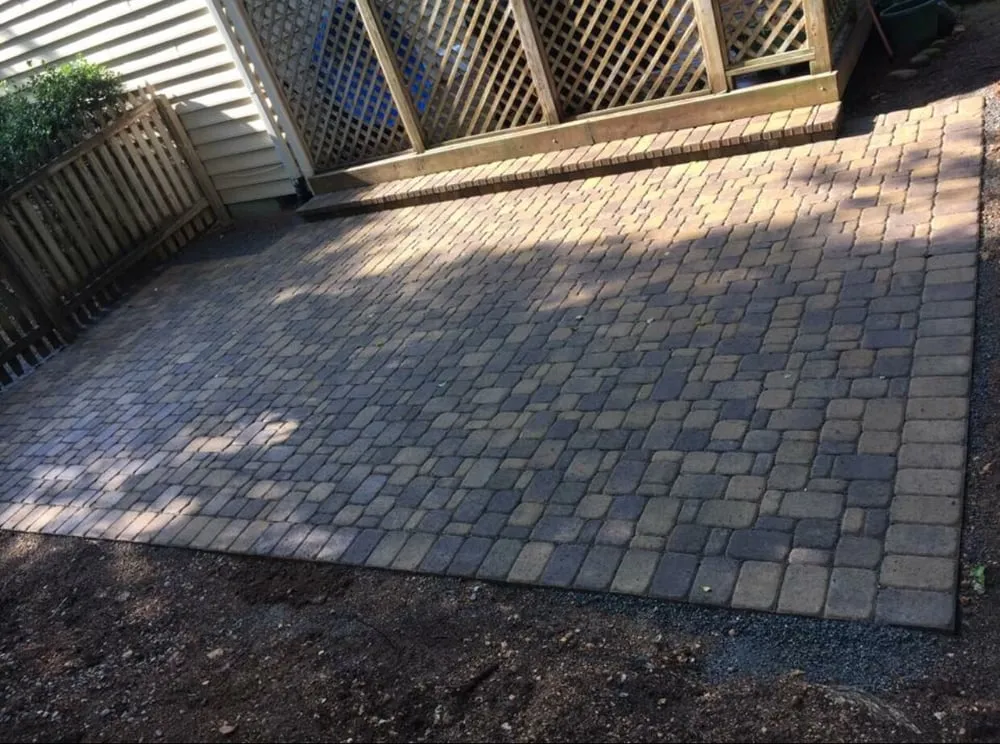 Custom yard cleanup service in Marietta, GA - Before & After Scapes