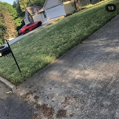 Before And After Lawn Care Logo