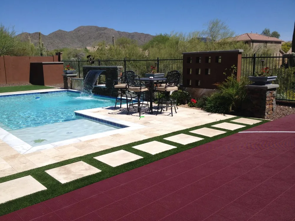 Expert landscaping services for beautiful yards in Phoenix, AZ by Before The Door Landscapes