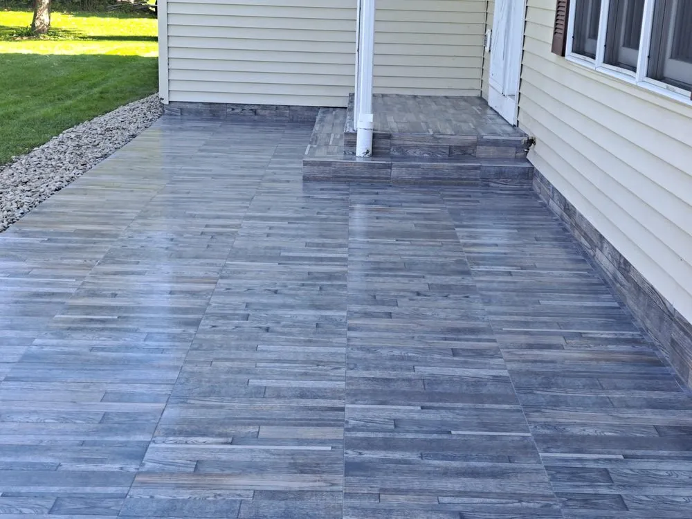 Custom landscape installation for beautiful yards in Scottsville, NY by Beherns Broz