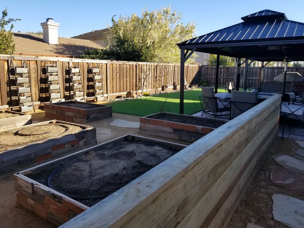 Custom landscape design in Vacaville, CA by Behr Landscape Construction