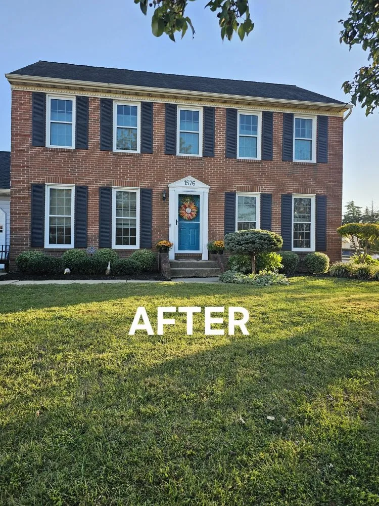 Custom garden landscaping in Bel Air, MD by Bel Air Lawn Care