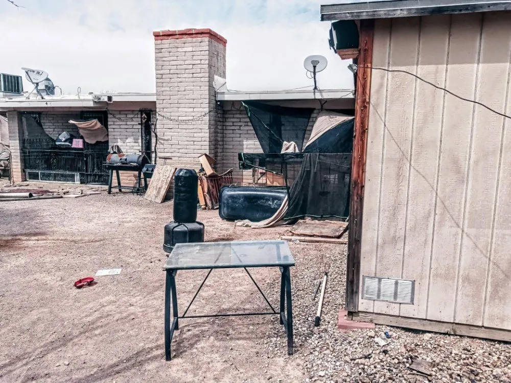 Local lawn care service for homes in Tucson, AZ by Bel Air Trash Haulers