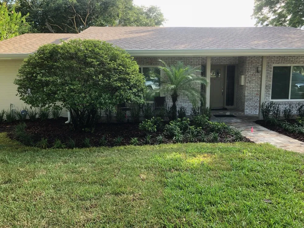 Expert garden landscaping for year-round maintenance in Orlando, FL by Bel Air X Lawn & Landscapes
