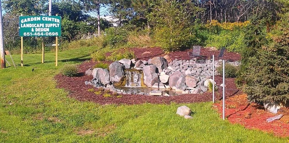 Custom landscape installation in Forest Lake, MN by Belair Company