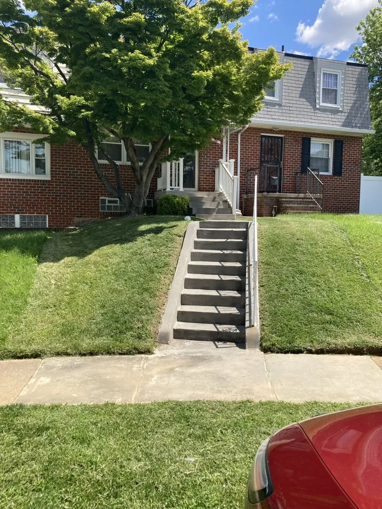 Custom residential landscaping in Rosedale, MD by Belcastro Lawn Care