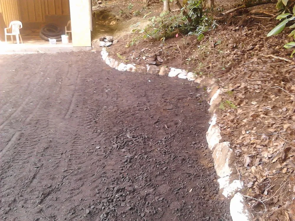 Professional yard cleanup service in Tiger, GA by Belcher's Earth Shaping