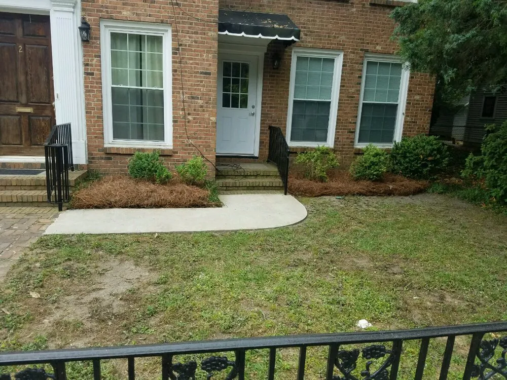 Affordable outdoor landscaping in Hartsville, SC by Belin Superior Lawn Service