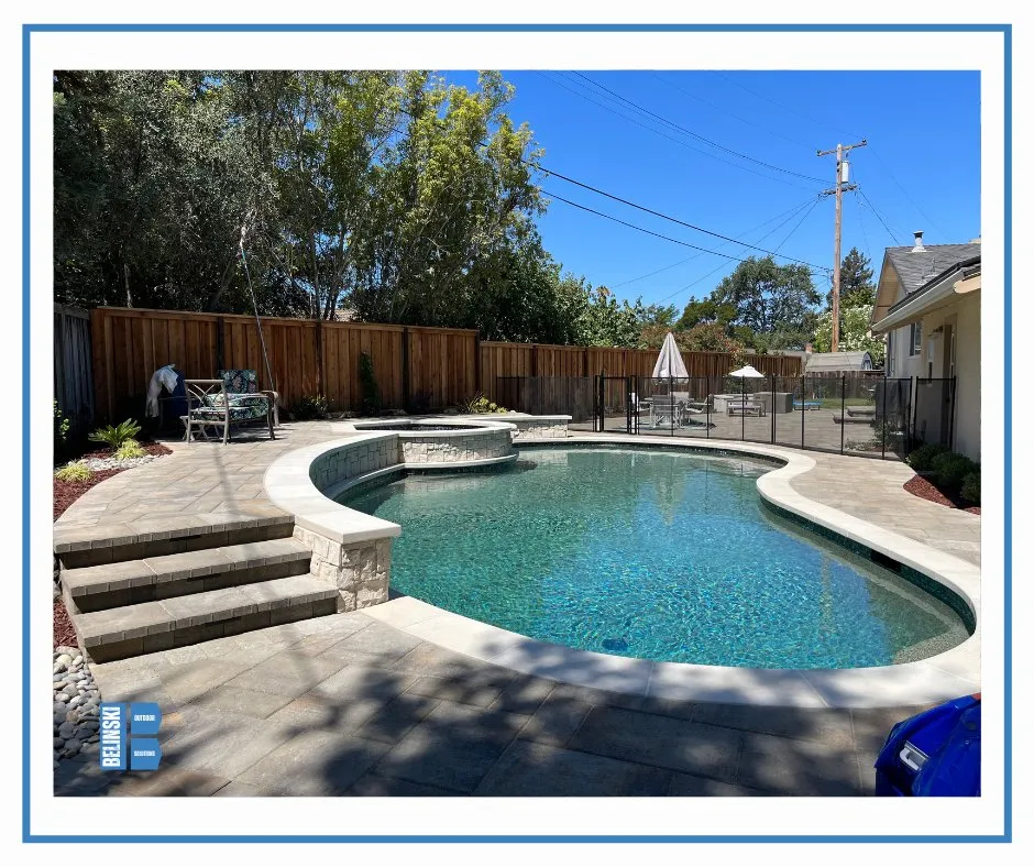 Trusted lawn mowing service with custom design in Pleasanton, CA by Belinski Outdoor Solutions