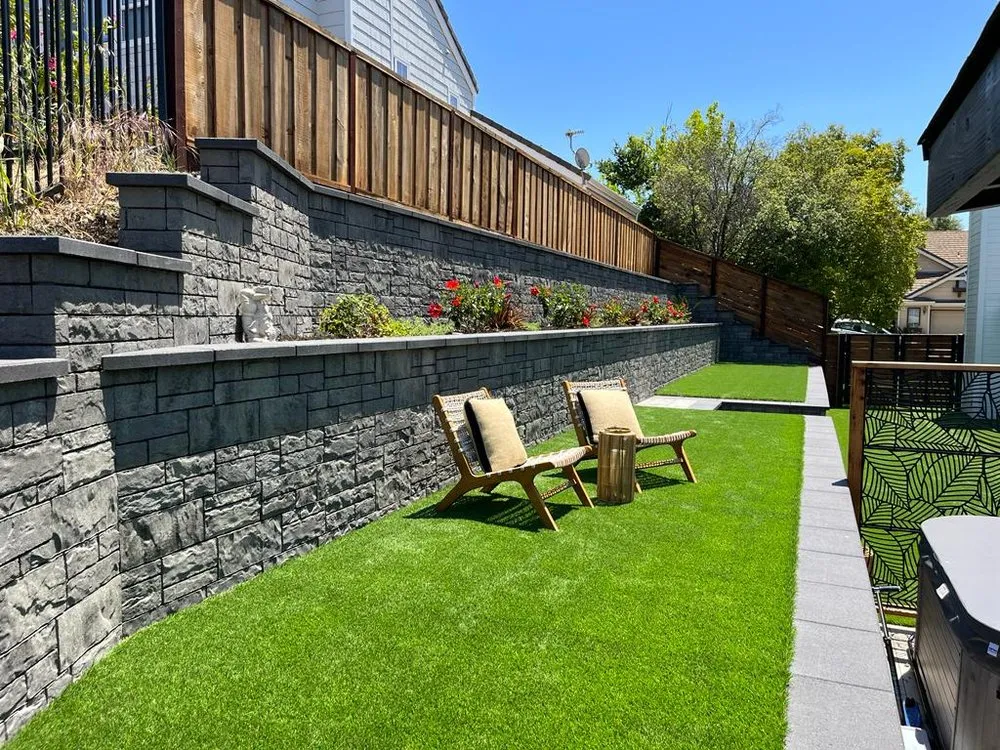 Professional landscape installation for outdoor upgrades in Pleasanton, CA by Belinski Outdoor Solutions