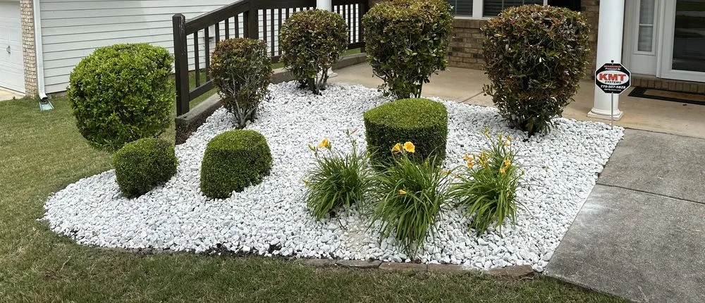 Local landscape design with custom design in Lithonia, GA by Belk Landscaping