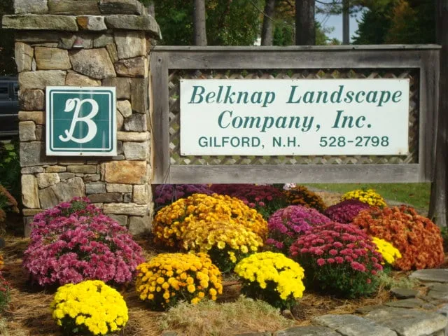 Custom yard maintenance for homes in Gilford, NH by Belknap Landscape