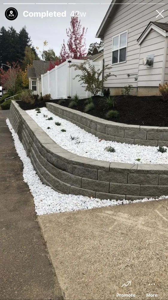 Trusted yard maintenance with custom design in Salem, OR by Bell Gardens Landscape