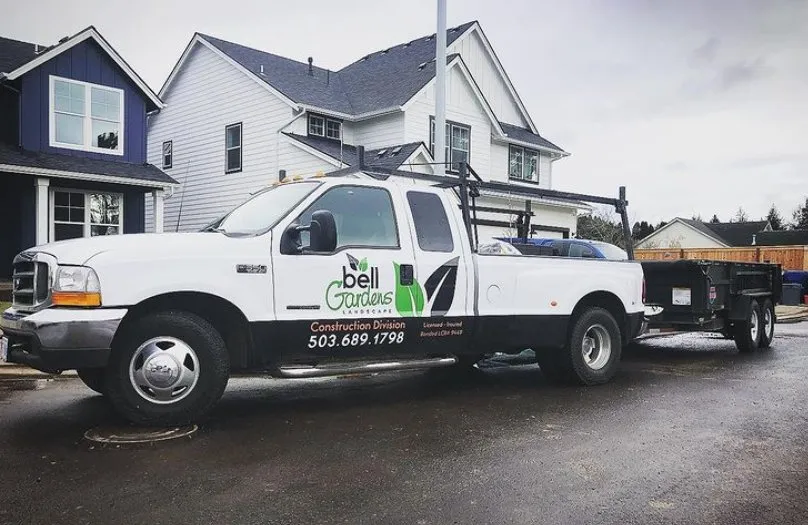 Custom garden landscaping in Salem, OR by Bell Gardens Landscape